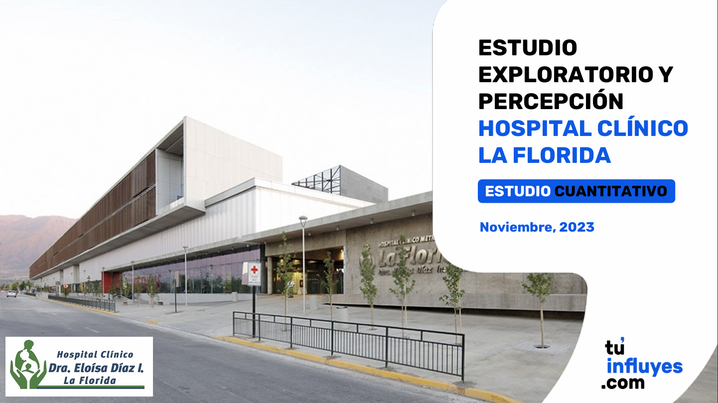 Estudio exploratorio y percepción Hospital Clínico La Florida